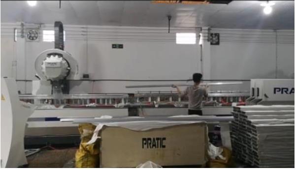 鋁型材cnc加工中心，鋁型材廠家和客戶都喜歡利用它來加工鋁型材