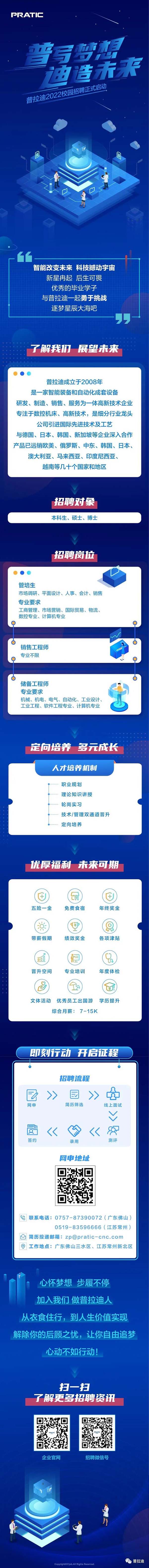 “普”寫夢想，“迪”造未來，普拉迪2022校園招聘正式啟動